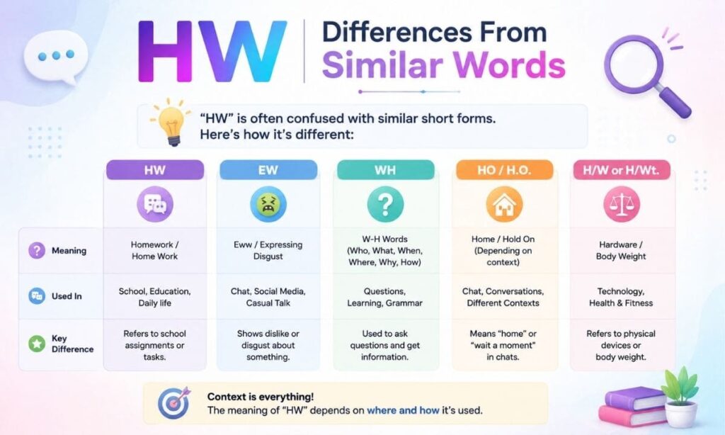 HW Meaning 5
