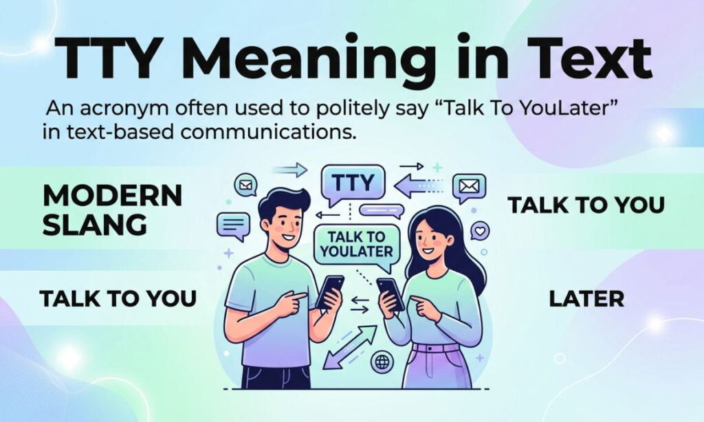 TTY Meaning 7